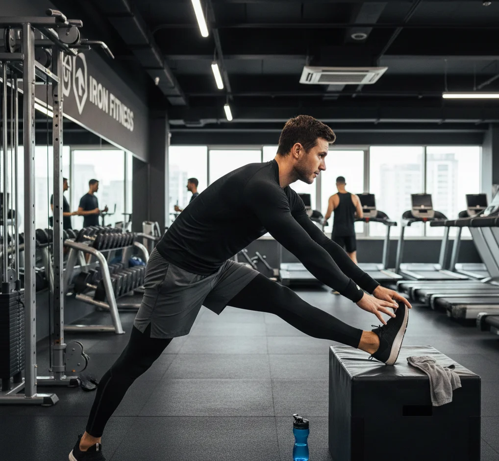 اهمیت کشش قبل تمرین برای کاهش درد عضله