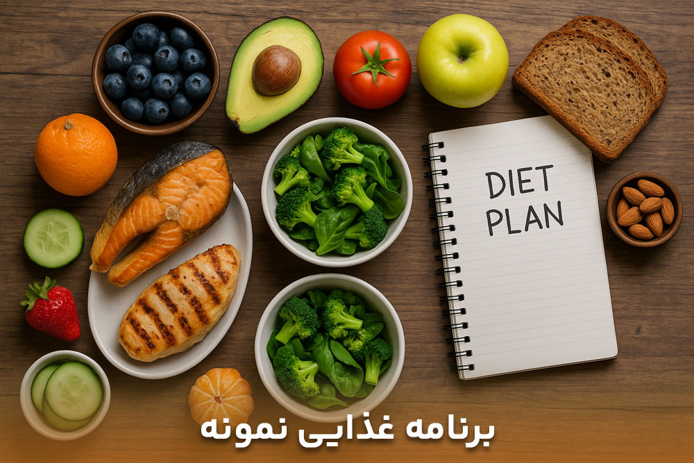 تصویری از برنامه مناسب در جواب سوال برای لاغری شکم چی بخوریم