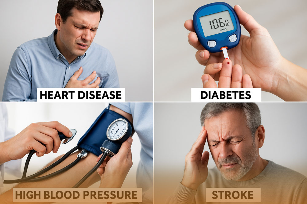 تصویری از خطرهای پنهون چربی احشایی