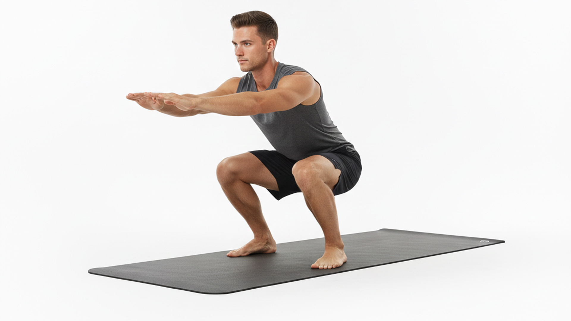 حرکت اسکات برای ورزش در خانه