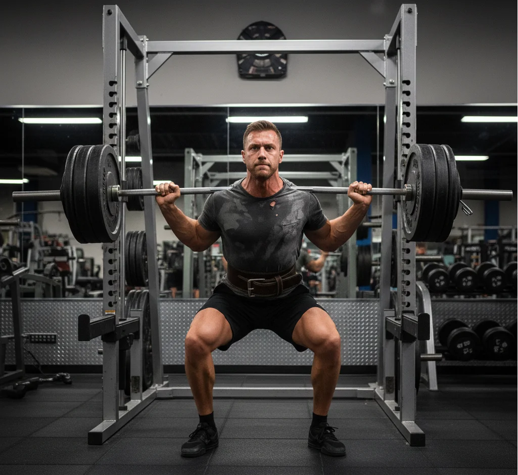 استفاده از کمربند چرم هنگام انجام حرکاتی مانند اسکات