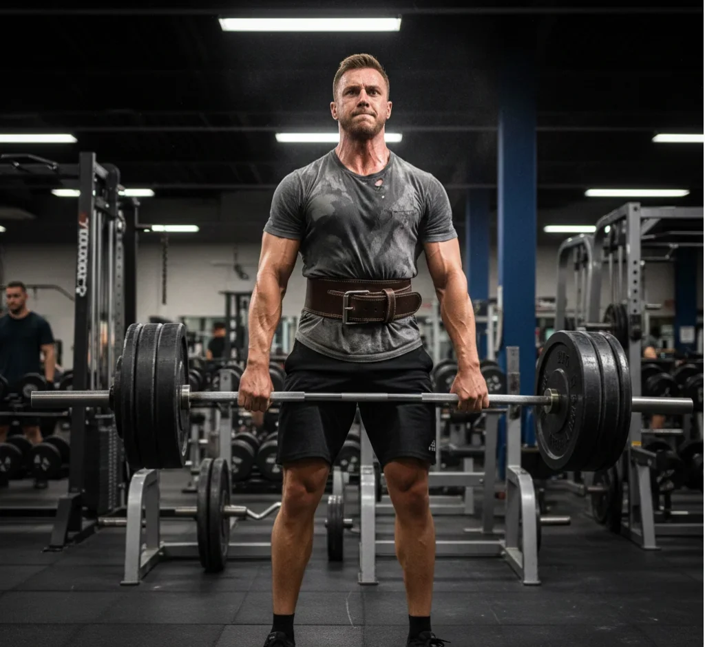 استفاده از کمربند چرم حین ددلیفت