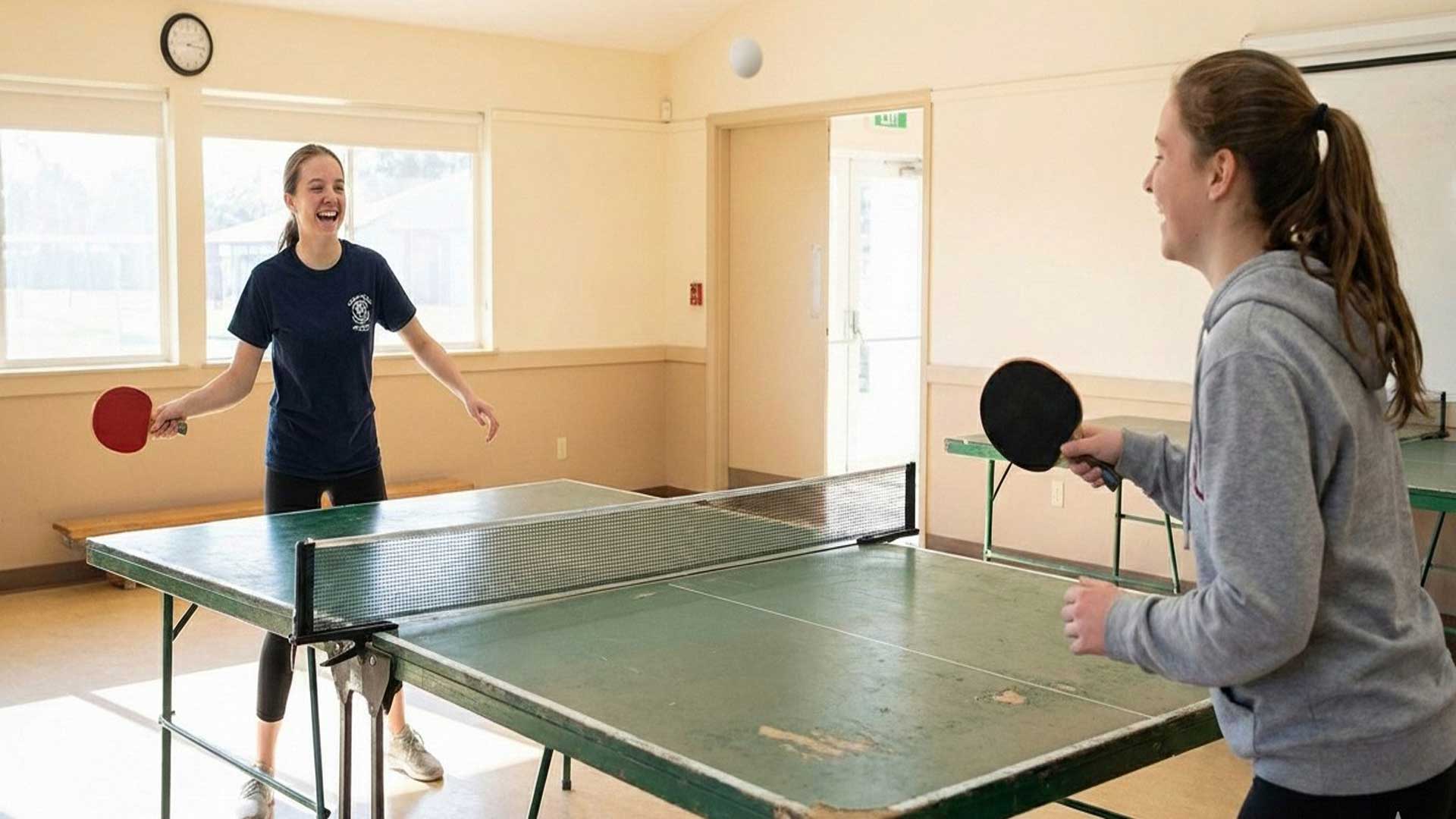 راکت و توپ پینگ پونگ