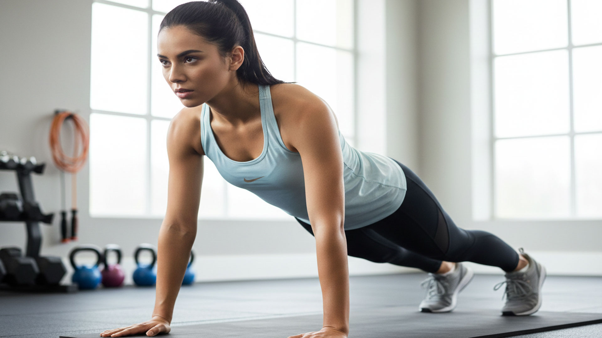 تاپ ورزشی زنانه برای تمرینات سریع