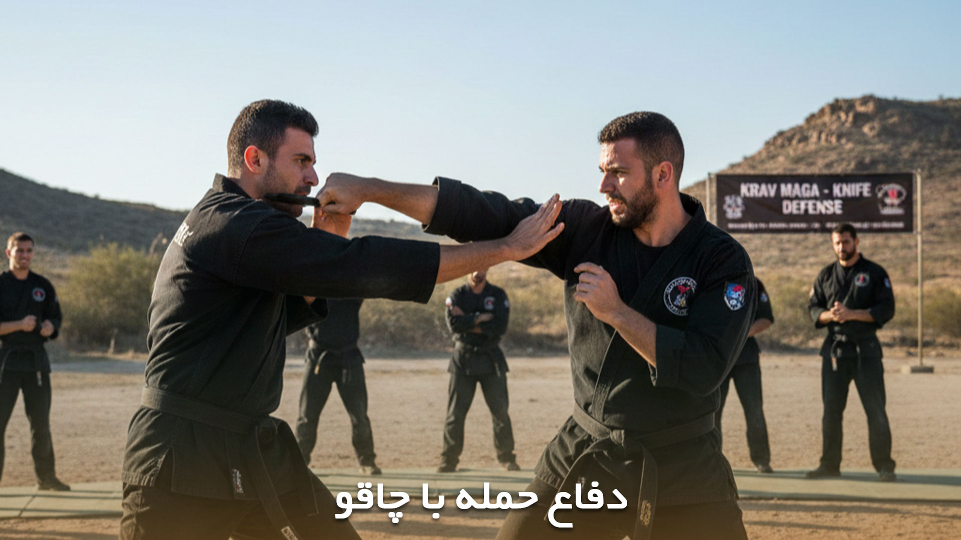 دفاع در برابر حمله با چاقو