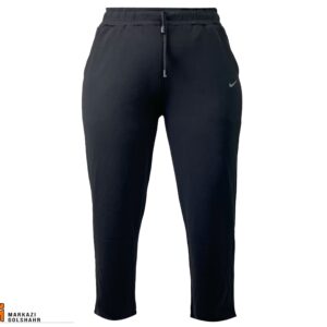 شلوار زنانه پارچه غواصی نیم بگ کد 080280