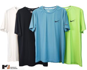 تیشرت ورزشی مردانه ساده طرح نایکNIKE کد090352