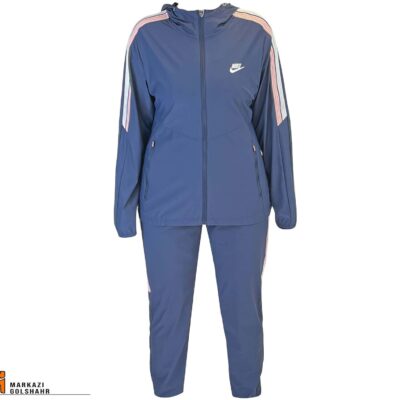 سویشرت شلوار ورزشی زنانه کلاه دار نایکNIKE کد080385