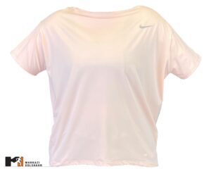 تصویر نمای جلو تیشرت لانگ زنانه نایک کد 080445