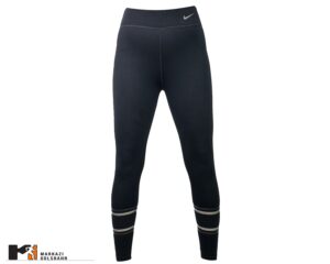 تصویر نمای جلو لگ نایک زنانه پارچه غواصی کد080247