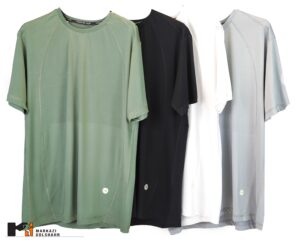 تیشرت مردانه پارچه فلامنت تنفسی و سبک ملانژ کد090337