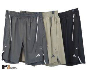 شلوارک ورزشی مردانه مشکی،سبز،طوسی آدیداس کد090365