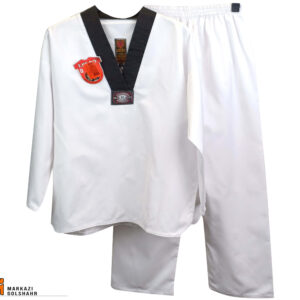 لباس تکواندو مردانه پارچه تترون کد 2003693