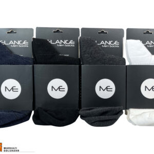 جوراب نیم ساق مردانه ملانژ کد 2007480