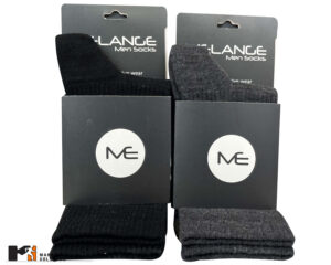 جوراب ساق بلند مردانه ملانژ کد 2007486