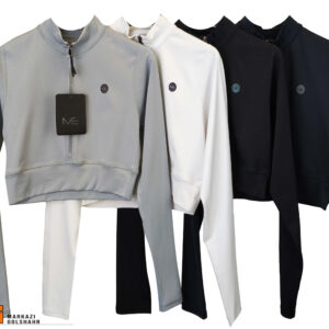 کراپ آستین بلند ملانژ 10070 کد 2001780