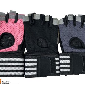 دستکش بدنسازی مچ بند دار مدل ۰۴۶ کد 2007053