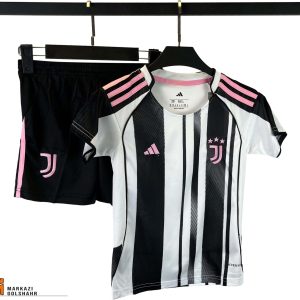 کیت فوتبالی بچه گانه یوونتوس اصلی کد 2010255