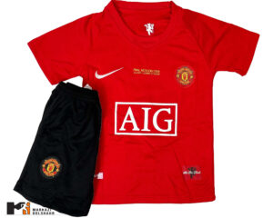 بلوز شورت فوتبالی منچستریونایتد کلاسیک کد 2014277