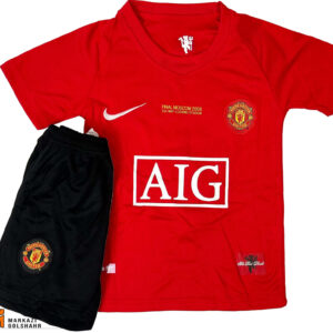 بلوز شورت فوتبالی منچستریونایتد کلاسیک کد 2014277