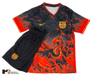 بلوز شورت فوتبالی بارسلونا دراگون کد 2014216