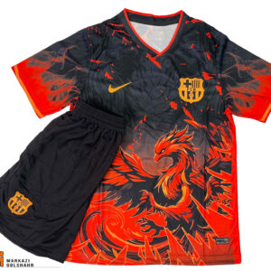 بلوز شورت فوتبالی بارسلونا دراگون کد 2014216