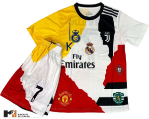 بلوز شورت فوتبالی منتخب تیم های رونالدو کد 2014246