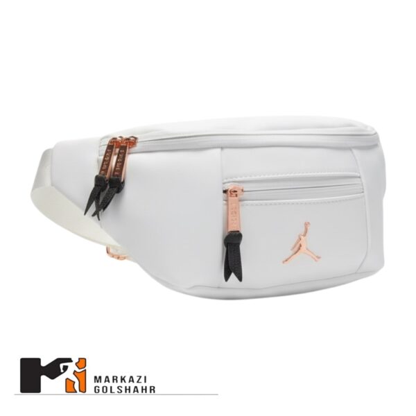 کیف کمری جردن چرم مشکی کد 2004003