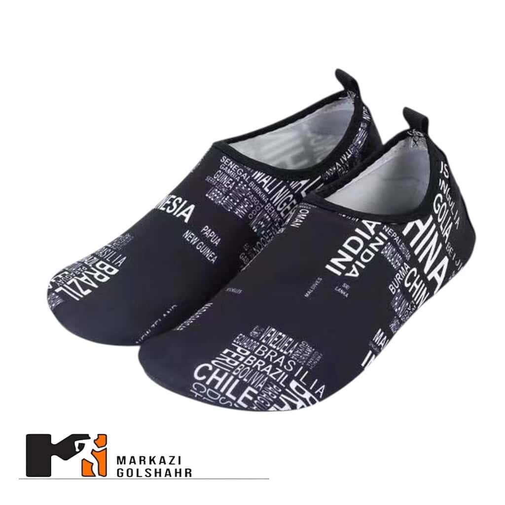 کفش ساحل پارچه ای طرح دار