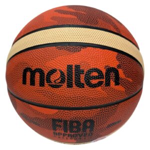 توپ بسکتبال مولتن رویه چرم نمره ۵ بارکد۲۰۰۳۴۱۴