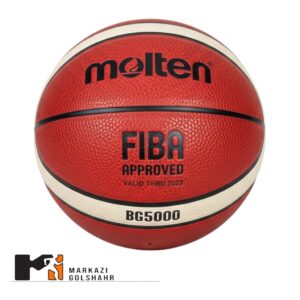 توپ بسکت مولتن رویه چرم سایز6 کدBG5000