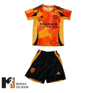 کیت فوتبالی بچه‌گانه پاریس نارنجی