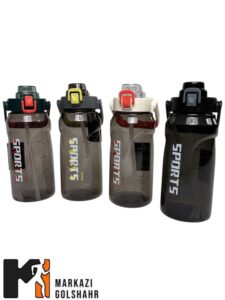 قمقمه نی‌دار بدنه طلق شفاف کد 436 