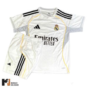 کیت فوتبالی رئال مادرید سفید اصلی کد 2014764