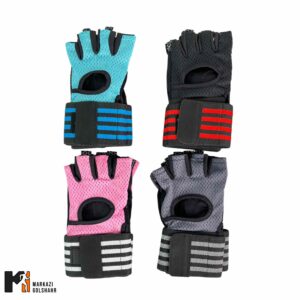 دستکش بدنسازی کفی استپ دار D1