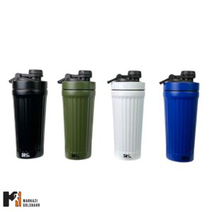 شیکر بدنه استیل درب پیچی کد 2-1321