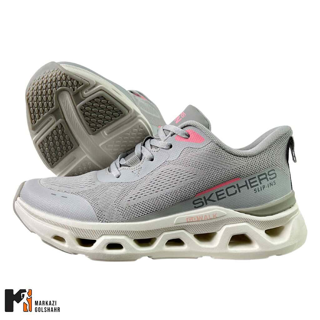 کفش زنانه اسکیچرز طوسی مدل Run827