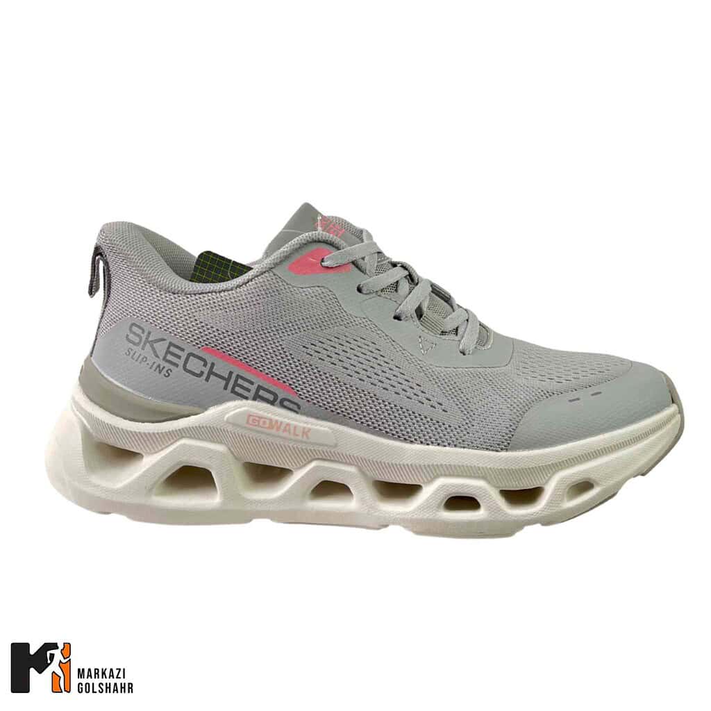 کفش زنانه اسکیچرز طوسی مدل Run827