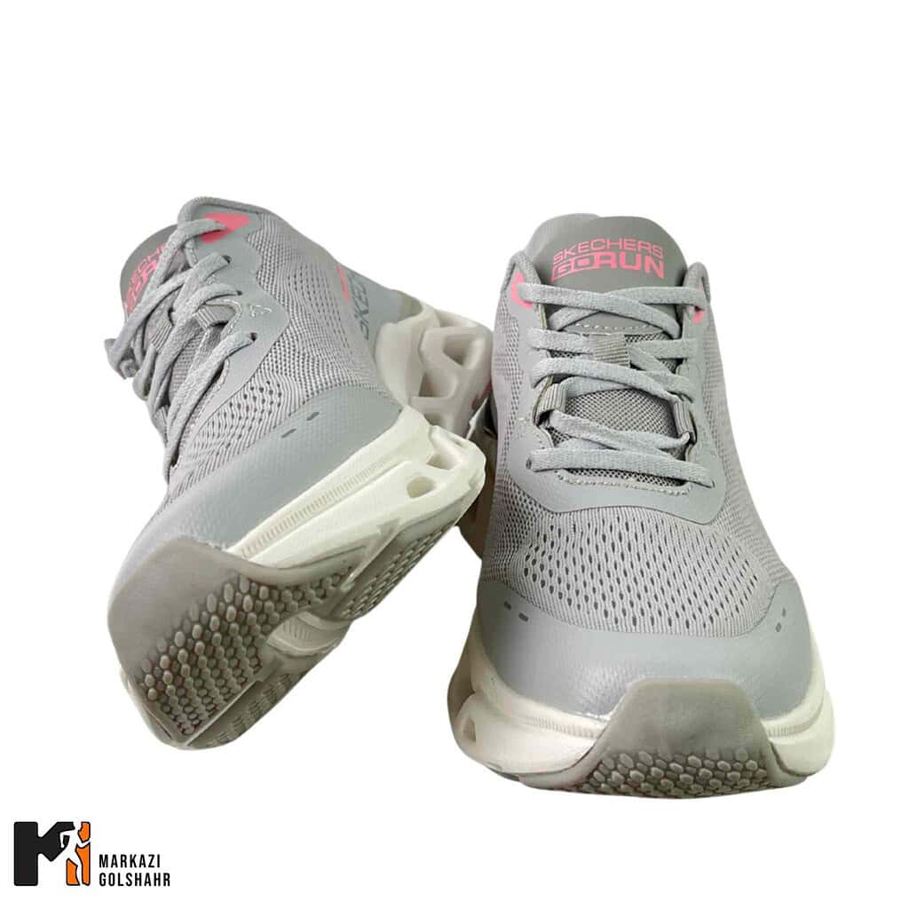 کفش زنانه اسکیچرز طوسی مدل Run827