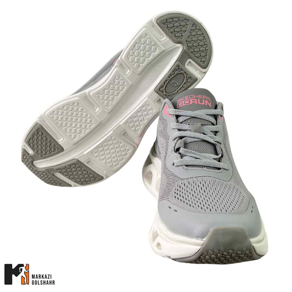 کفش زنانه اسکیچرز طوسی مدل Run827