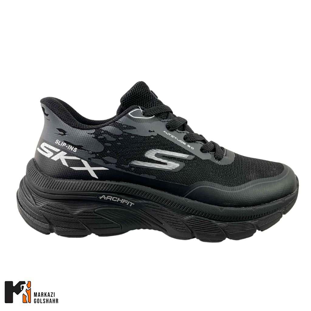 کفش زنانه اسکیچرز مشکی مدل Run 2360
