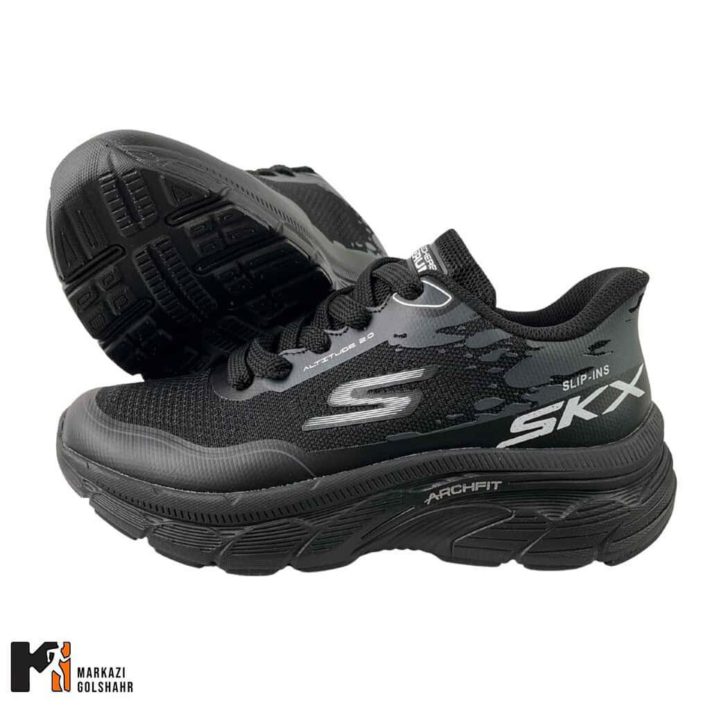 کفش زنانه اسکیچرز مشکی مدل Run 2360