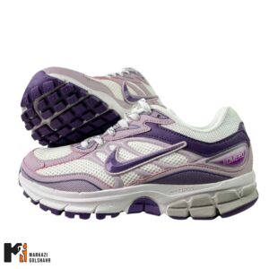 کفش زنانه نایک سفید بنفش مدل Vomero
