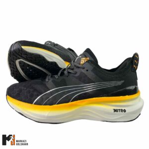 کفش مردانه مشکی نارنجی پوما مدل Nitro