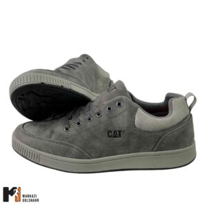 کفش مردانه طوسی CAT کد 4991