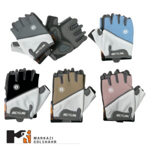 دستکش بدنسازی بدون مچبند کفی استپ دار کد 4701