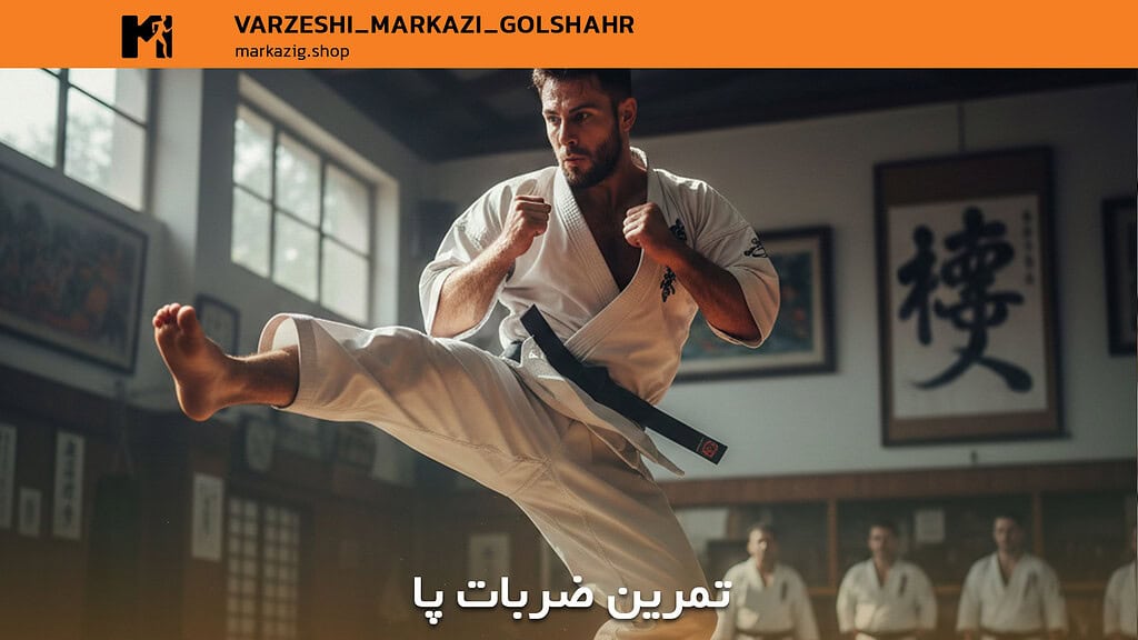 نام ضربات پا در کاراته | مرجع فوقجامع، عمیق و آموزشی برای هنرجویان جدی 4 تمرین ضربات پا در کاراته