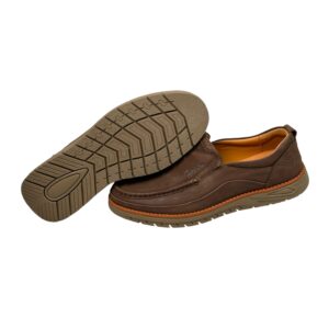 کفش چرم مردانه قهوه ای CLARKS کد 2021944 1 کفش چرم مردانه قهوه ای CLARKS کد 2021944