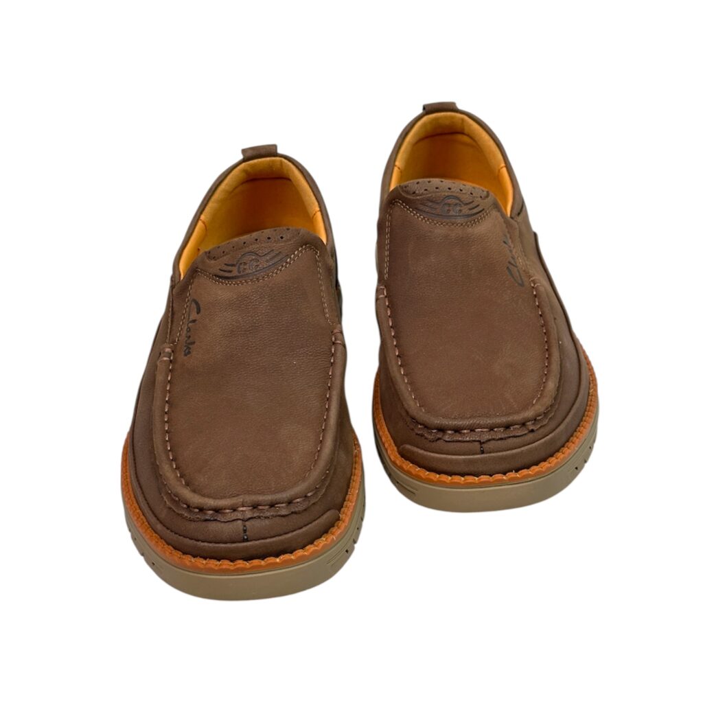 کفش چرم مردانه قهوه ای CLARKS کد 2021944