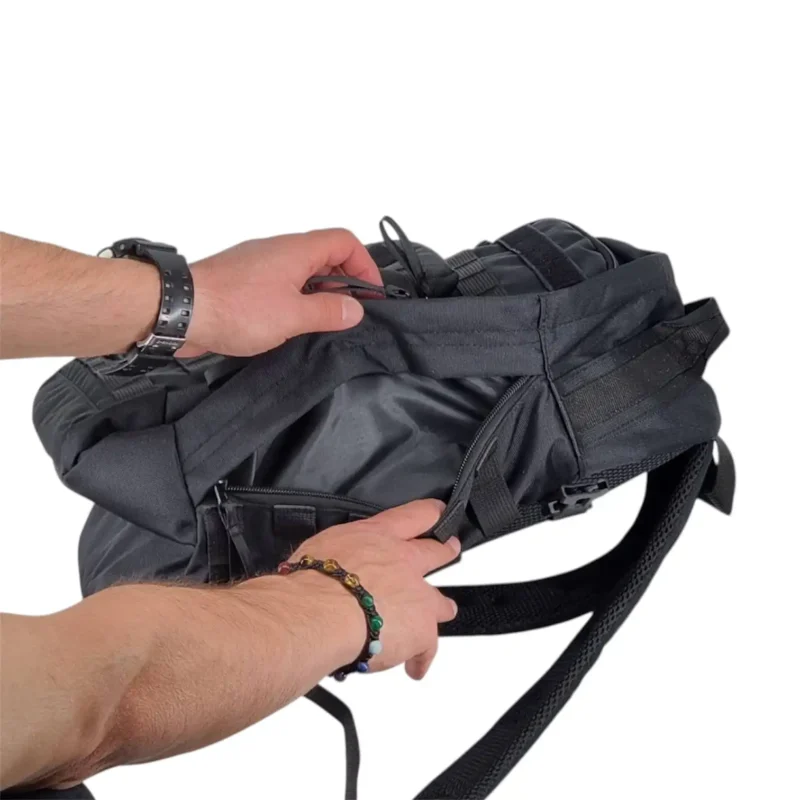 کوله پشتی تاکتیکال مشکی کد 8108
